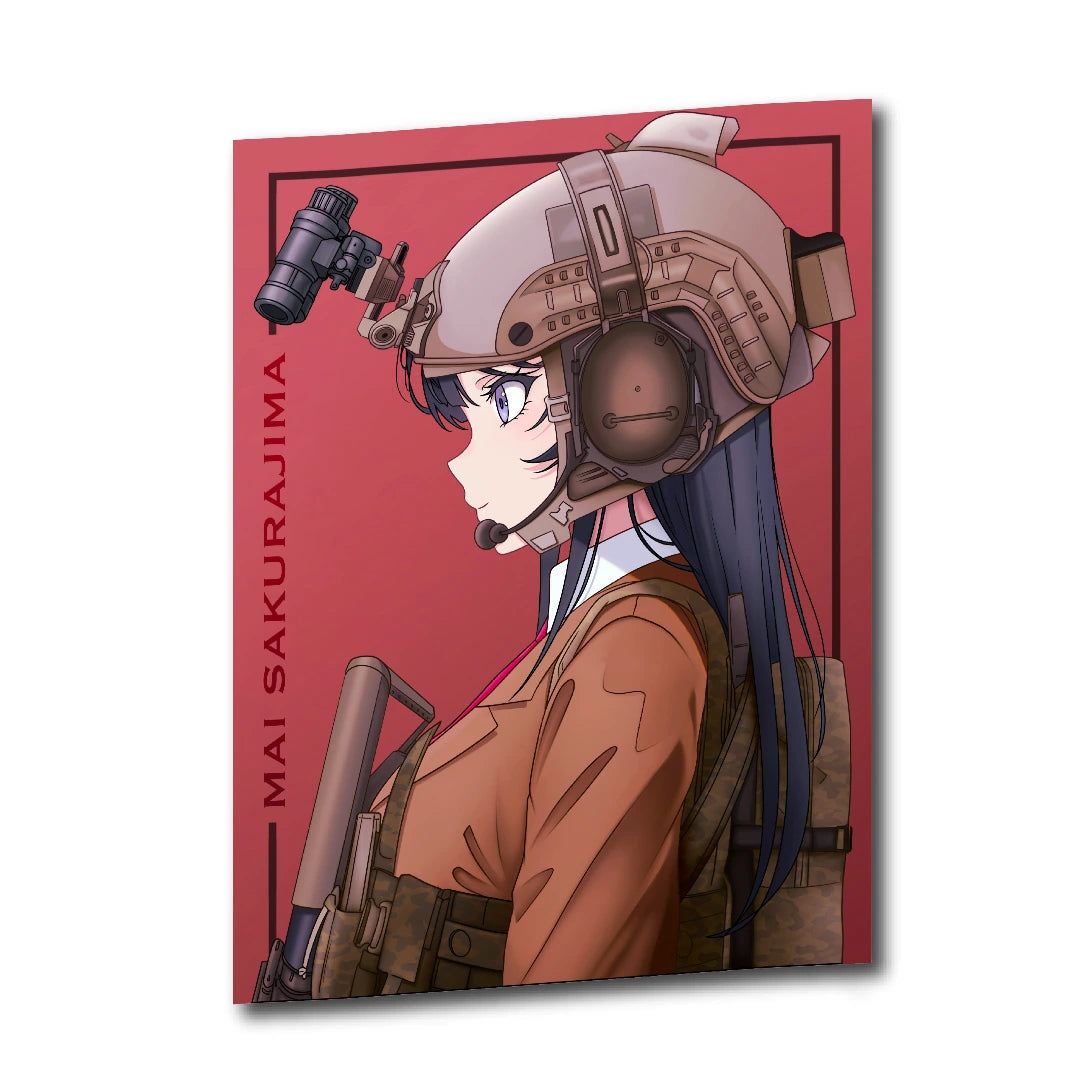 Enhance your collection with the Mai Sakurajima Anime Tactical Sticker, showcasing the beloved Bunny Girl Senpai with military-inspired vibes. Crafted for durability and vivid detail, it’s ideal for any flat surface or display. Perfect for fans of Seishun Buta Yarou seeking unique merchandise💙
Grab yours now and stand out with this exclusive sticker!