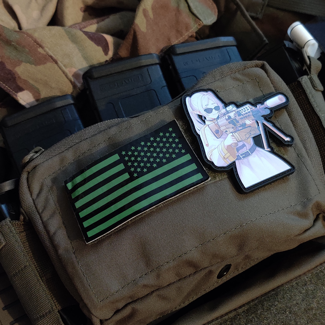 Custom anime patch of Frieren with XM250 from Frieren: Beyond Journey's End