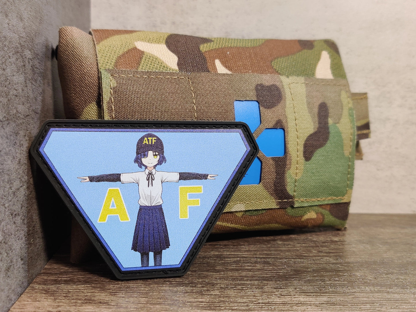 Custom anime patch of Ryos with ATF design from Bocchi the Rock