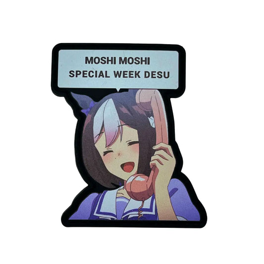 Moshi Moshi Special Week Meme Patch - Uma Musume Pretty Derby