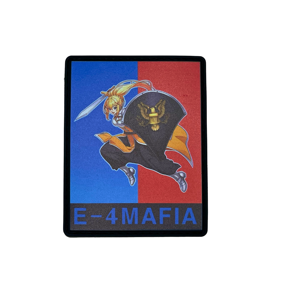 E-4 Mafia Sham Shield Meme Patch - Konosuba