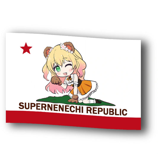 Nene's Bear Flag Sticker - Hololive