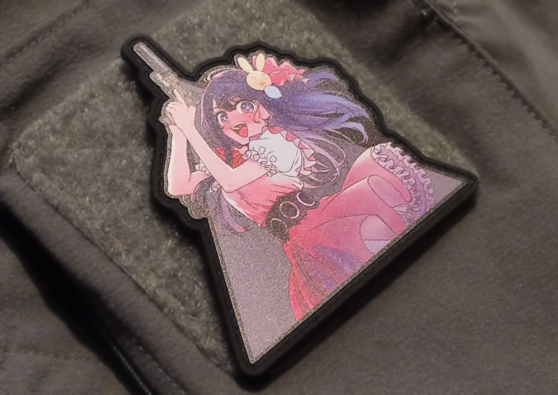 Custom anime patch of Ai Hoshino from Oshi No Ko