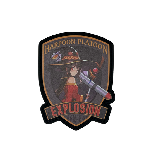 Megumin Harpoon Platoon Patch - Konosuba